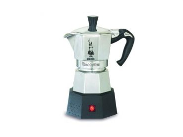 Bialetti Espressokocher Moka Elettrika Silber / Schwarz, 2 Tassen