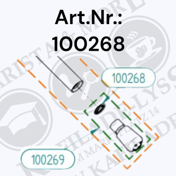 Dampfhahnen Rohr Cremina kpl.