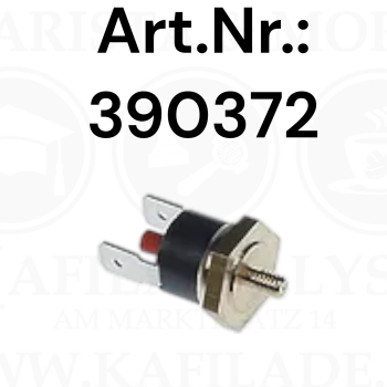 Sicherheits-Anlegethermostat Abschalttemp. 165 °C 1NC 16 A M4 Anschluss F6,3 1 -polig