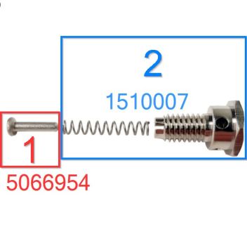 Quickmill Brühkopfschraube mit Feder