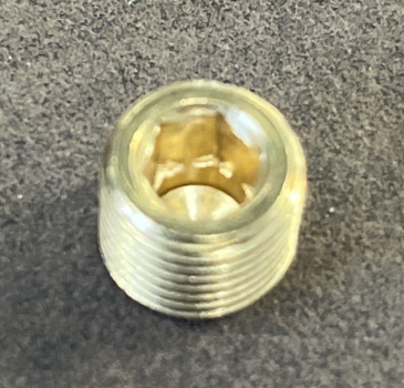 Schraube für Tropfschalenabfluss (1/8"GX8 UNI 5923 OT OT)