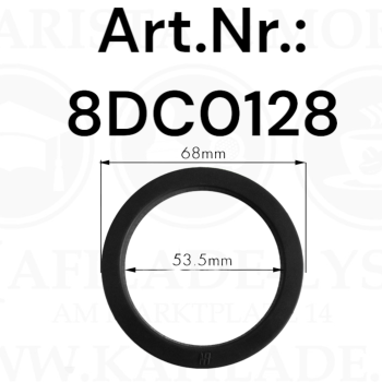 Siebträgerdichtung ø 68x53,5x7mm NBR75