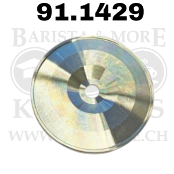 Quick Mill Distanzplatte Edelstahl