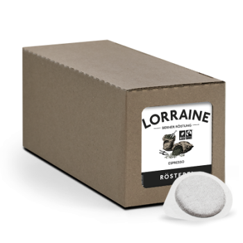 Rösterei Lorraine "Bio & Fairtrade" - 20 x 7g E.S.E. Pads (Einzelverpackt)