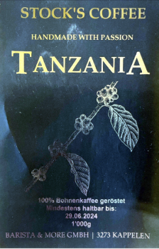 Single origin Tanzania 1000g
