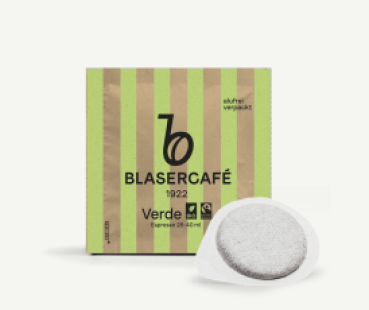 Verde Bio Fairtrade - 20 x 7g E.S.E. Pads (Einzelverpackt)
