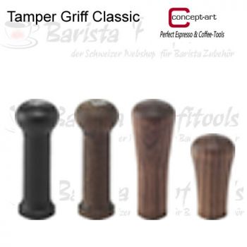 Tamper Griff "classic" schwarz