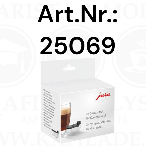 Jura Sirupaufsatz für Kombiauslauf (2er-Set)
