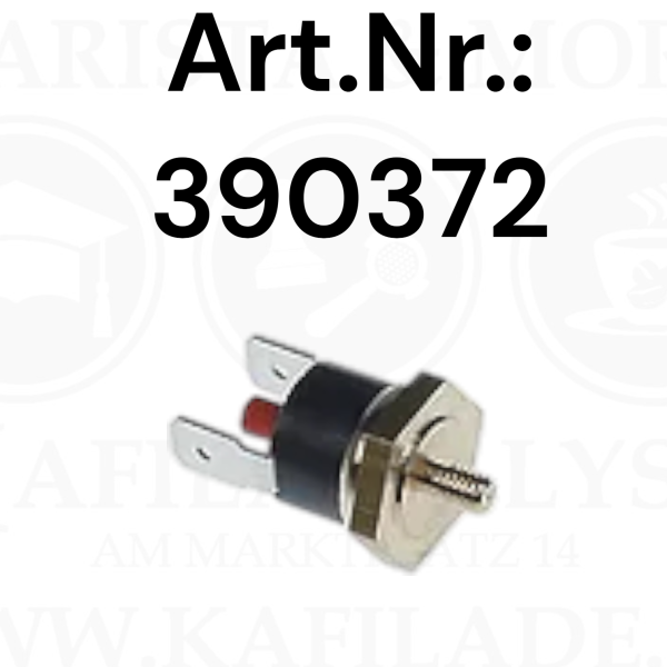 Sicherheits-Anlegethermostat Abschalttemp. 165 °C 1NC 16 A M4 Anschluss F6,3 1 -polig