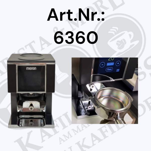 Eureka Mignon Automatic Tamper, schwarz/chrom