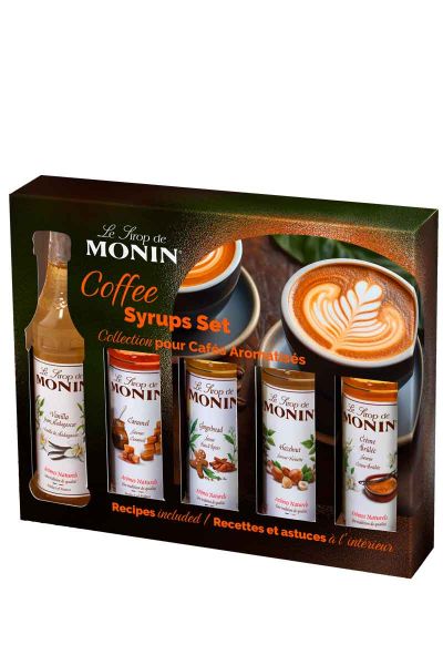 MONIN Sirup Coffee Set [5 x 50ml]
