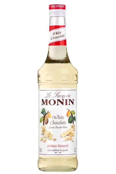 MONIN Sirup Schokolade weiss